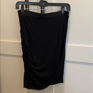 Helmut Lang Ruched Skirt